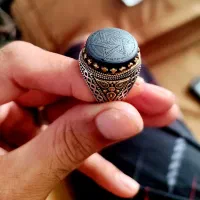 انگشتر حدید حضرت سلیمان وستاره داوود|جواهرات|بابل, |دیوار