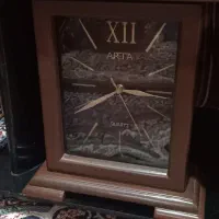 ساعت رو میزی چوب ترک