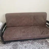 مبل چوبی ۷ نفره و میز وسط|مبلمان خانگی و میز عسلی|تهران, عباس‌آباد|دیوار
