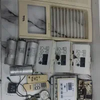 برد خازن کنترل و سنسور دما و جلو پنجره کولر