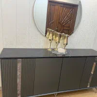 ست اینه کنسول با میز تلویزیون|بوفه، ویترین، کنسول|سقز, |دیوار