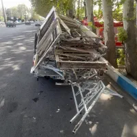 فروشنده وخریدار ضایعات در محل