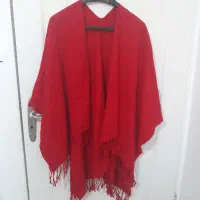 پانچو خارجی در رنگهای قرمز و صورتی