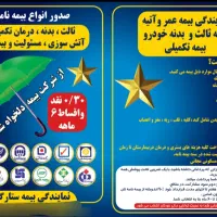 نمایندگی بیمه ستارگان|خدمات مالی، حسابداری، بیمه|فلاورجان, |دیوار