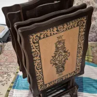 میز عسلی چوب گردو
