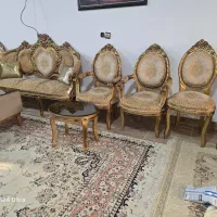 مبل استیل جنس چوب درجه یک|مبلمان خانگی و میز عسلی|چمستان, |دیوار