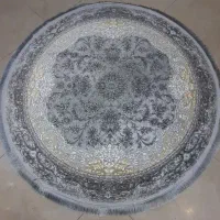 قالیچه دایره ۱×۱گرد برجسته تمام نخ آکرولیک|فرش|مشهد, امیر|دیوار