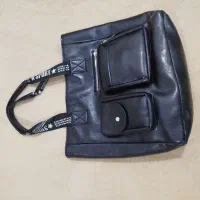 کیف چرم مشکی
