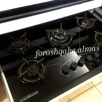 اجاق گاز استیل صفحه ای رومیزی ۵شعله ZG3011 باضمانت