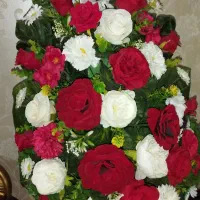 گل.|گل مصنوعی|مشهد, مشکینی (شهرک غرب)|دیوار