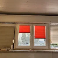 ۷مترپنجره کرکره آلومینیوم ترکیه ای وپنجرهPVCدوجدار