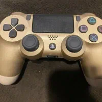 دسته پلی استیشن PS4 طلایی و قرمز ژاپنی