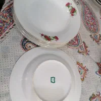 چینی گل سرخی قدیمی|ظروف سرو و پذیرایی|تهران, ستارخان|دیوار