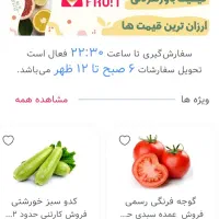 تامین میوه و صیفی رستوران و فست فود|خوردنی و آشامیدنی|تهران, میدان میوه و تره‌بار مرکزی|دیوار