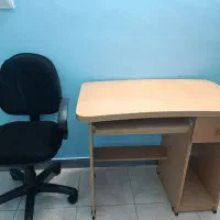 میز کامپیوتر و صندلی چرخ دار نونو