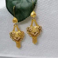 گوشواره نونو. پلاک قلب خوشگل