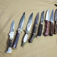 فروش چاقوی کلکسیونی فولادی دسته استخوانی