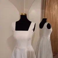 لباس مجلسی سایز ۳۸ به همراه کیف و کفش (کاملا نو)