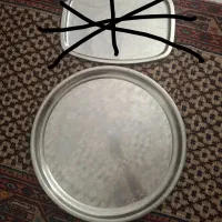 سینی قدیمی استیل