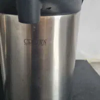 فلاسک چای پمپی در حد نو|قوری، کتری، قهوه‌ساز دستی|قم, زنبیل آباد|دیوار