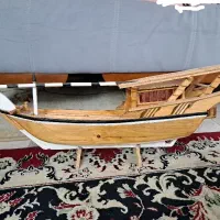 کشتی دست ساز چوبی