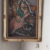 قاب عکس ورق طلا و سه بعدی کار دست