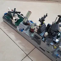 لگو ناو جنگی متحرک ۶۹۳ قطعه|اسباب‌‌بازی|اصفهان, خواجو|دیوار