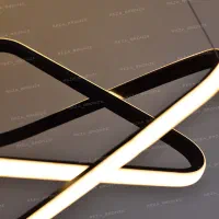 آویز لوستر مدرن ستاره مثلثی آشپزخانه و اتاق خواب|لوستر و چراغ آویز|تبریز, |دیوار