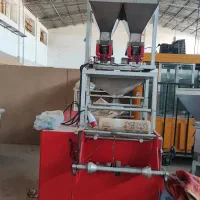 دستگاه بسته بندی حبوبات و غلات دو توزین نو
