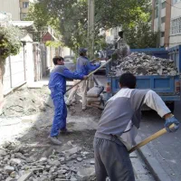 خاک خاکبرداری حمل نخاله ماسه با نیسان کمپرسی|خدمات حمل و نقل|تبریز, |دیوار