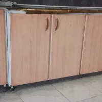 کابینت فلز و سینک دوقلو|مصالح و تجهیزات ساختمان|لنجان, |دیوار