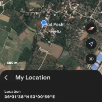 زمین رودپشت ساری شهرک فرهنگیان نیاوران|فروش زمین و ملک کلنگی|ساری, |دیوار