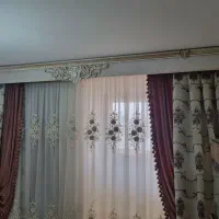 پرده پذیرایی. سالم.هیچ ایرادی نداره.