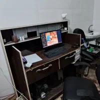 ست قفسه و میز چوبی|میز تحریر و کامپیوتر|ورامین, ورامین|دیوار