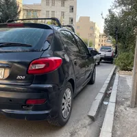206 مشکی|خودرو سواری و وانت|کرج, کوی کارمندان شمالی|دیوار