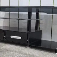 میز تلویزیون شیشه ای