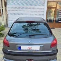 پژو 206 مدل90 خاکستری|خودرو سواری و وانت|جاجرود, |دیوار