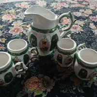 مینی پارچ چینی با ۴تا فنجونش