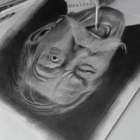 آموزش حرفه ای سیاه قلم و‌ سفارش طراحی چهره|خدمات آموزشی|زنجان, |دیوار