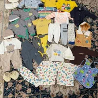 نوزادی تا ۱۸ ماه سرهمی سویشرت بلوز شلوار پاپوش‌|کفش و لباس بچه|مشهد, کوه سنگی|دیوار