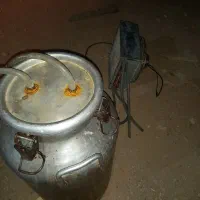 دیگ گلاب گیری فن دار