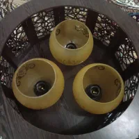 لوستر چوبی2عدد