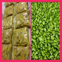 کنگر آبپز، لوبیا سبز ، مغز باقله باقالی سبز و تازه