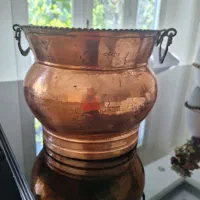گلدان مسی