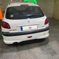 پژو ۲۰۶ تیپ ۲ با ۳۸۰۰۰هزار کیلومتر