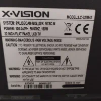 ال سی دی ایکس ویژن ۳۲ بدون کنترل|تلویزیون و پروژکتور|گرمدره, |دیوار