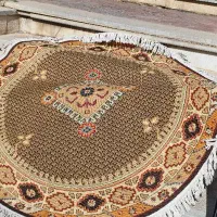 فرش کشمیر ترکیه و فرش گرد ستاره کویر یزد|فرش|کرج, عظیمیه|دیوار