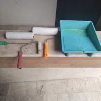 غلطک رنگ با سینی رنگ سالم
