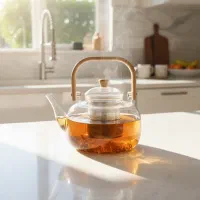 قوری پیرکس، شعله مستقیم