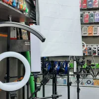 انواع رینگ لایتدراندازه های مختلف وقیمت استثنایی|دوربین عکاسی و فیلمبرداری|قم, عربستان|دیوار